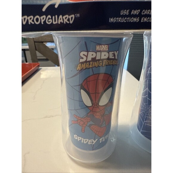 The First Years Spidey and His Amazing Friends Insulated Straw Cups Toddler Cup - Picture 7 of 8
